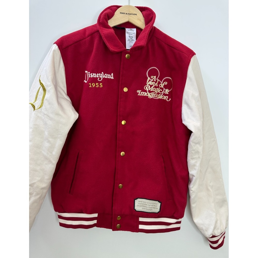 Disney Parks | Our Universe Disneyland Resort Red Varsity Letterman Jacket XS - Picture 4 of 16